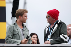 Nico Rosberg and DJ Ötzi