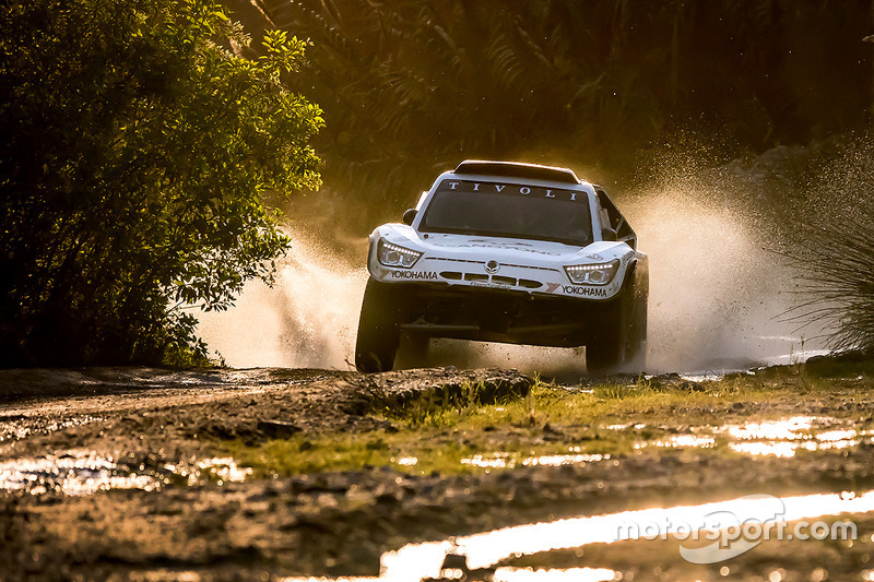 Óscar Fuertes, Diego Vallejo, SsangYong Tivoli DKR