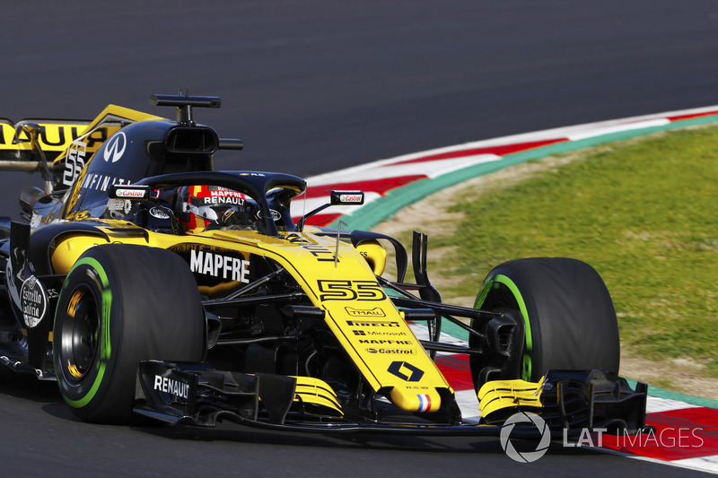 Карлос Сайнс-мл., Renault Sport F1 Team RS18