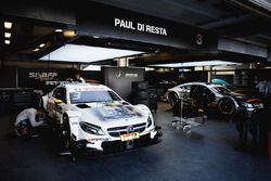 La voiture de Paul Di Resta, Mercedes-AMG Team HWA, Mercedes-AMG C63 DTM