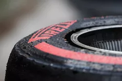 Pirelli tyre detail