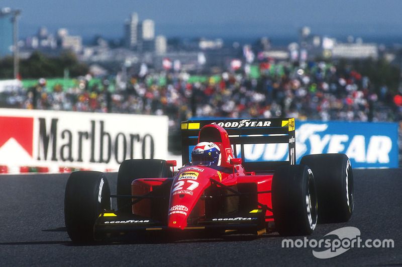 90年代 GILLES! Benjamins F1 フェラーリ ポスター 旧車 美しきF1マシン：「2022年のフェラーリF1-75が似ている？ 跳ね馬