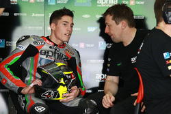 Aleix Espargaro, Aprilia Racing Team Gresini, et Marcus Eschenbacher