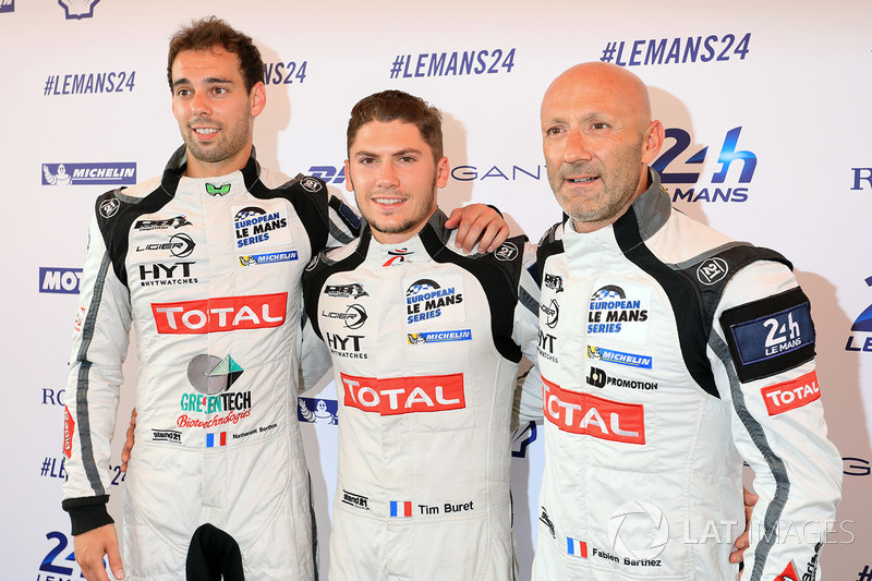 Fabien Barthez, Timothe Buret, Nathanael Berthon, Panis-Barthez Competition