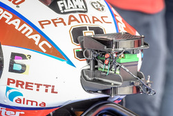 Détail de la moto de Danilo Petrucci, Pramac Racing