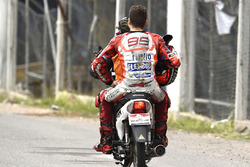 Chute de Jorge Lorenzo, Ducati Team