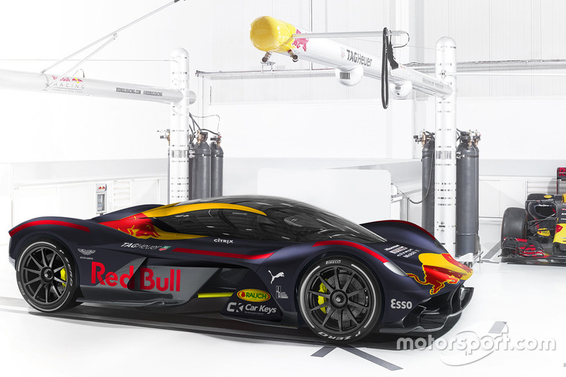 Aston Martin RB 001 en livery de Red Bull Racing