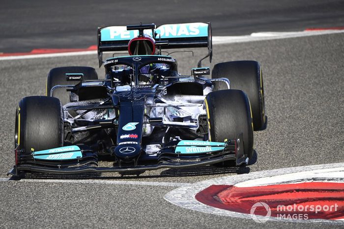 Lewis Hamilton, Mercedes W12 