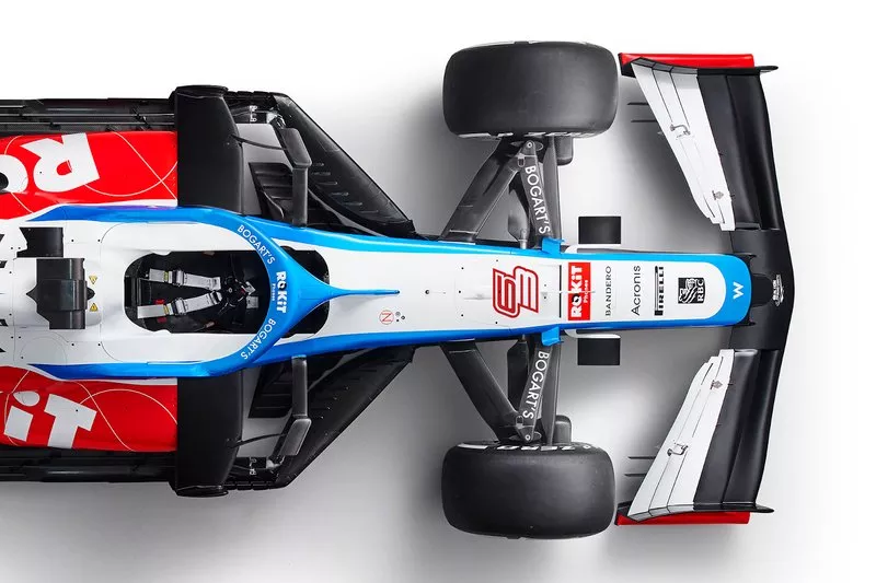 Detalle del Williams FW43