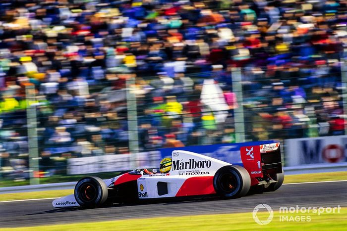 アイルトン・セナがドライブしたマクラーレン・ホンダMP4/6の記念す