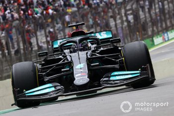Hamilton klasse apart in kwalificatie voor GP Brazilië, Verstappen P2