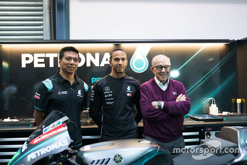 Datuk Razlan Razali, Petronas Yamaha SRT, Lewis Hamilton, Carmelo Ezpeleta, CEO Dorna