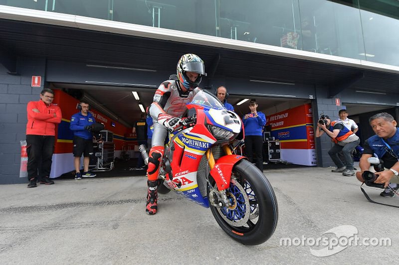 	
Leon Camier, Moriwaki Althea Honda Team