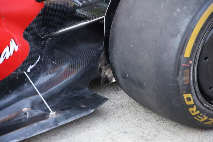 Ferrari SF-23 detalles técnicos 