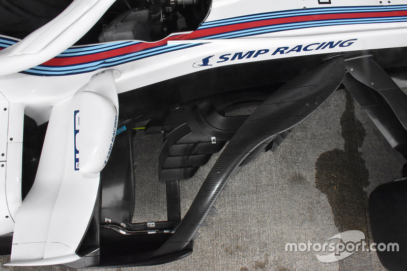 Williams FW41 barge boards  