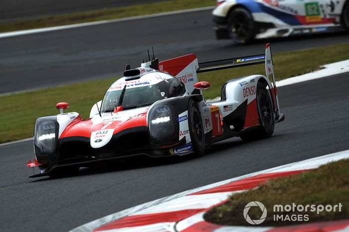 #7 Toyota Gazoo Racing Toyota TS050: Mike Conway, Kamui Kobayashi, Jose Maria Lopez 