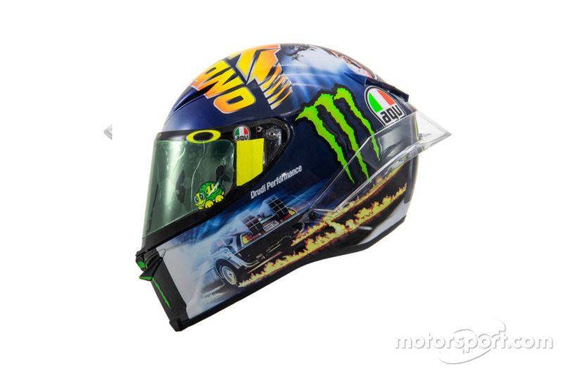 Helm van Valentino Rossi, Yamaha Factory Racing
