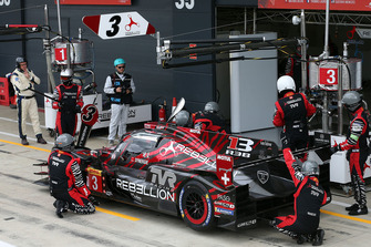 #3 Rebellion Racing Rebellion R-13: Mathias Beche, Gustavo Menezes, Thomas Laurent