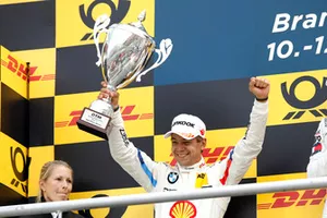 Podium: second place Augusto Farfus, BMW Team RMG