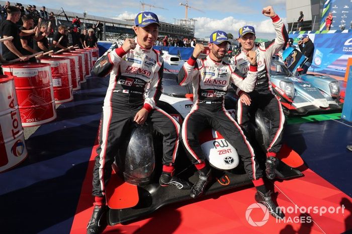 #7 Toyota Gazoo Racing Toyota TS050: Mike Conway, Jose Maria Lopez, Kamui Kobayashi 