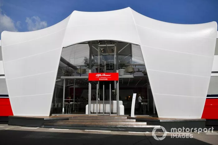 Motorhome de Alfa Romeo Racing