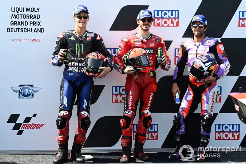 Francesco Bagnaia, Ducati Team, Fabio Quartararo, Yamaha Factory Racing, Johann Zarco, Pramac Racing