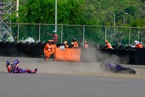 Jack Miller, accidente en el Pramac Racing