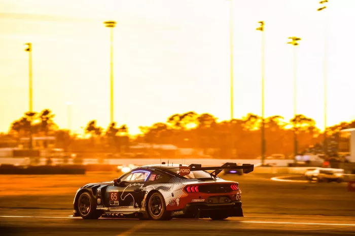#65 Ford Multimatic Motorsports Ford Mustang GT3: Christopher Mies, Frederic Vervisch, Dennis Olsen