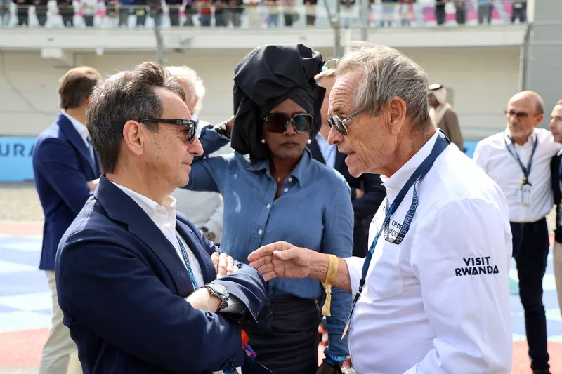 Pierre Fillon, President ACO, Jacky Ickx
