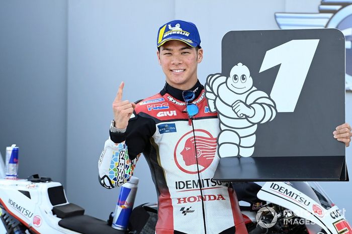 Ganador de la pole Takaaki Nakagami, Team LCR Honda