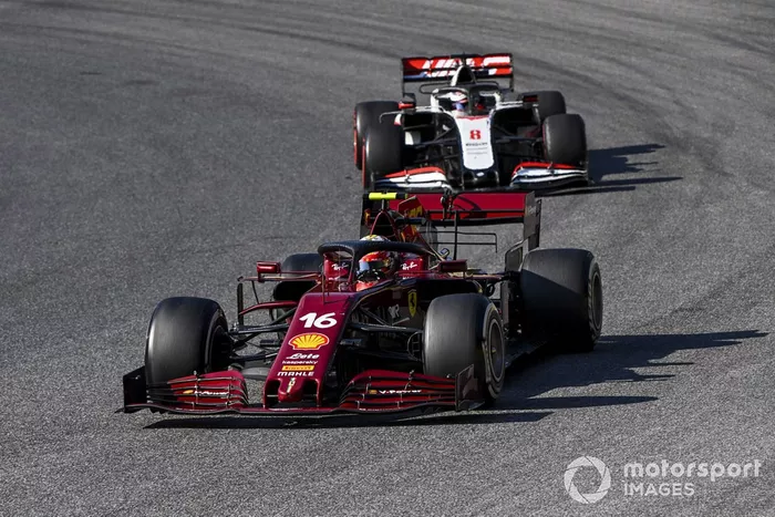 Charles Leclerc, Ferrari SF1000, Romain Grosjean, Haas VF-20