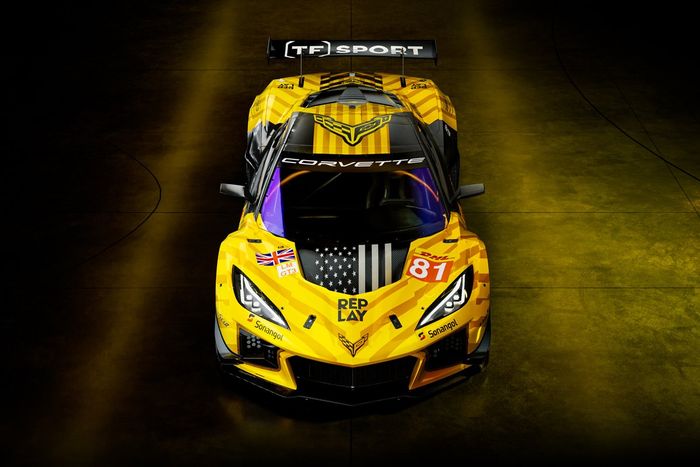 TF Sport, Corvette Z06 GT3.R, malowanie 2024