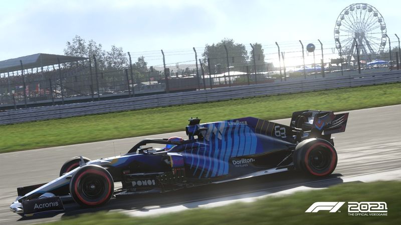 Captura de pantalla del videojuego F1 2021