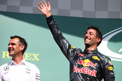 Подіум: друге місце - Даніель Ріккардо, Red Bull Racing