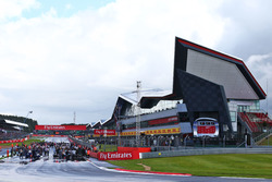 De grid voor de start van de race