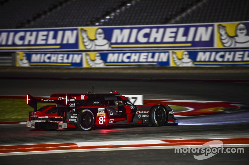 #8 Audi Sport Team Joest, Audi R18 e-tron quattro: Lucas di Grassi, Loic Duval, Oliver Jarvis