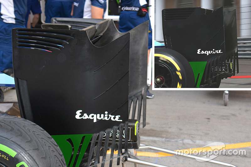 Williams FW38: Heckflügel