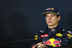 Max Verstappen, Red Bull Racing in the FIA Press Conference