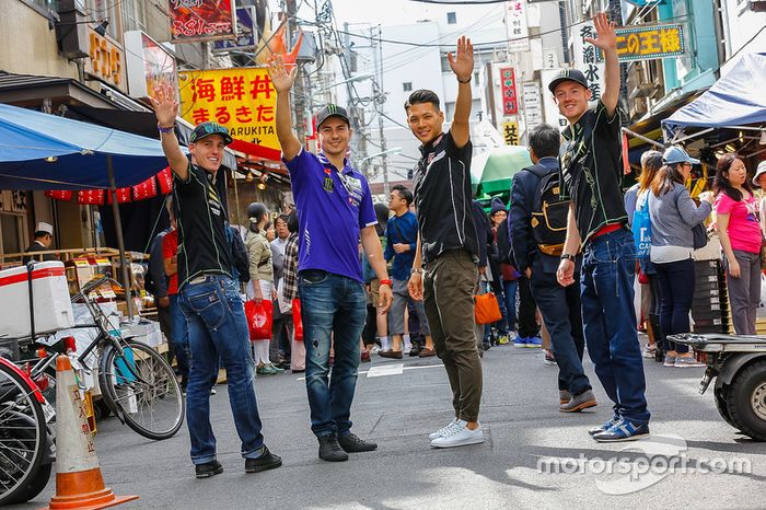 Pol Espargaró, Monster Yamaha Tech 3, Jorge Lorenzo, Yamaha Factory Racing, Takaaki Nakagami, Honda Team Asia, Bradley Smith, Monster Yamaha Tech 3