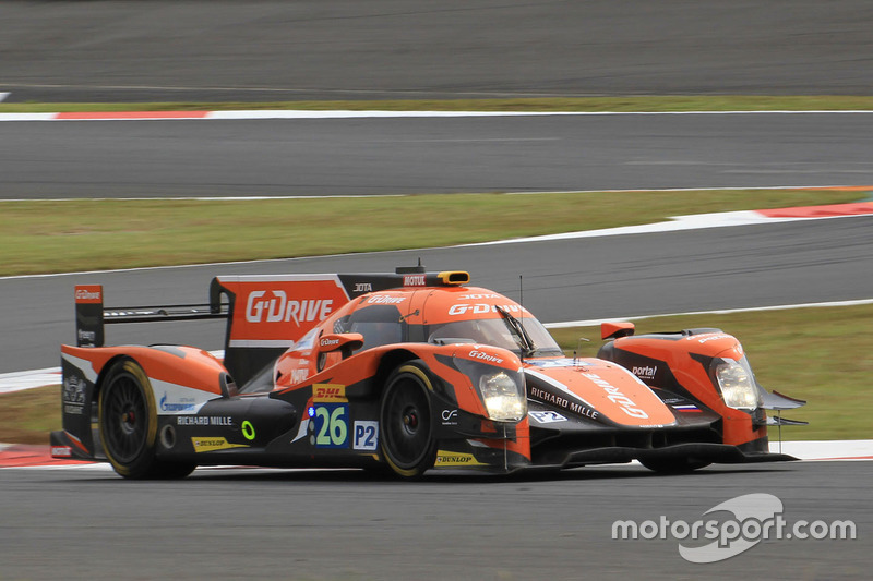 #26 G-Drive Racing, Oreca 05 - Nissan: Roman Rusinov, Alex Brundle, Will Stevens