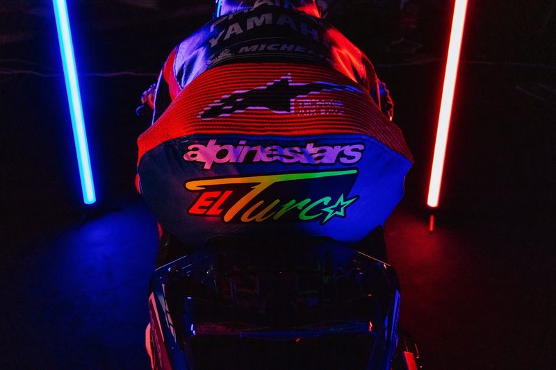 Casco de Toprak Razgatlioglu, Pramac Racing
