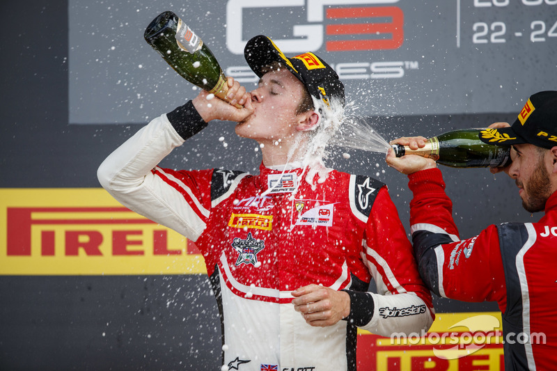 Il n'y avait que des rookies sur le podium !