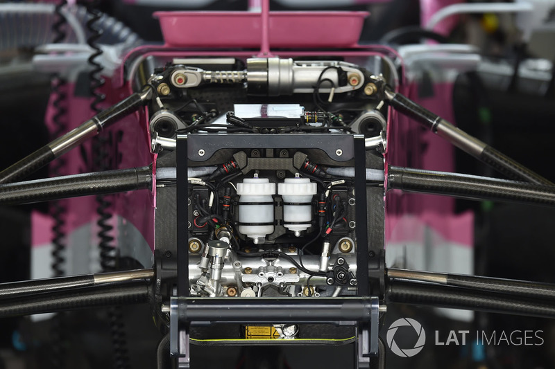 Force India VJM11 chassis detail