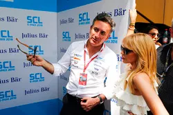 Alejandro Agag, Formula E CEO, CEO, Formula E talks to singer Kylie Minogue