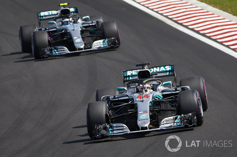 MERCEDES - Lewis Hamilton e Valtteri Bottas