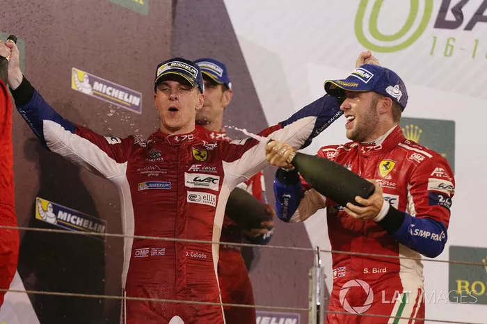 Podium LMGTE Pro: second place James Calado