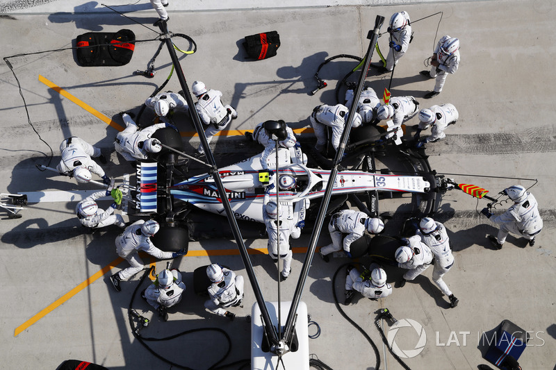 Sergey Sirotkin, Williams FW41 Mercedes,