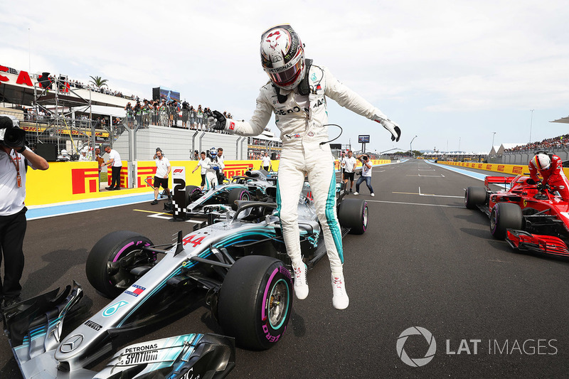 Обладатель поула Льюис Хэмилтон, Mercedes AMG F1