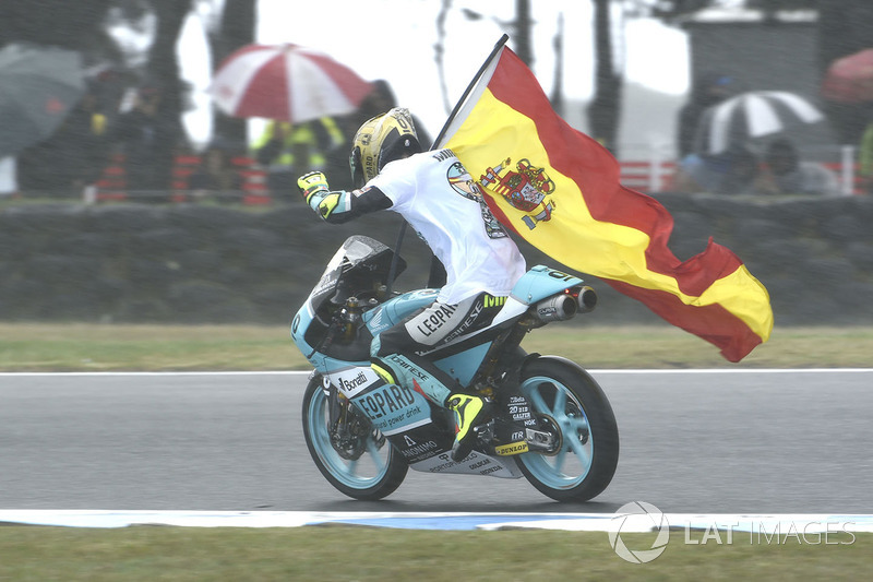 El campeón Joan Mir, Leopard Racing