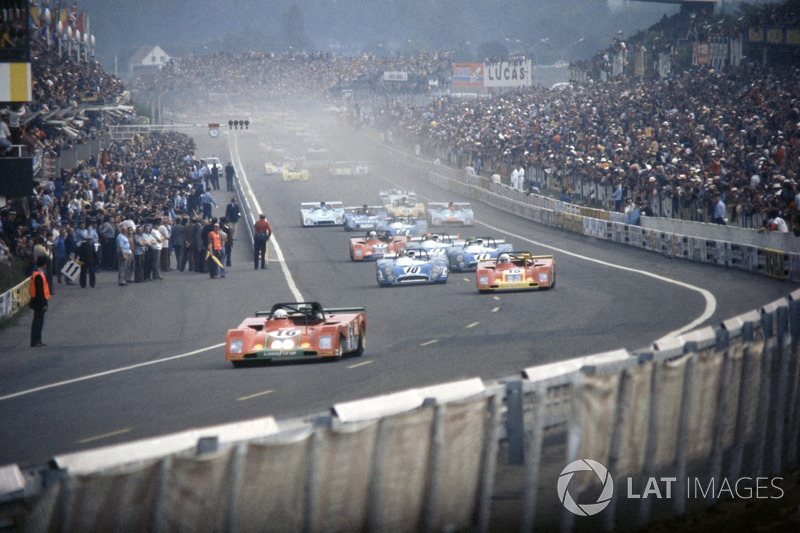 24h Le Mans 1973: Arturo Merzario, Carlos Pace, Ferrari 312PB, Jacky Ickx, Brian Redman, Ferrari 312